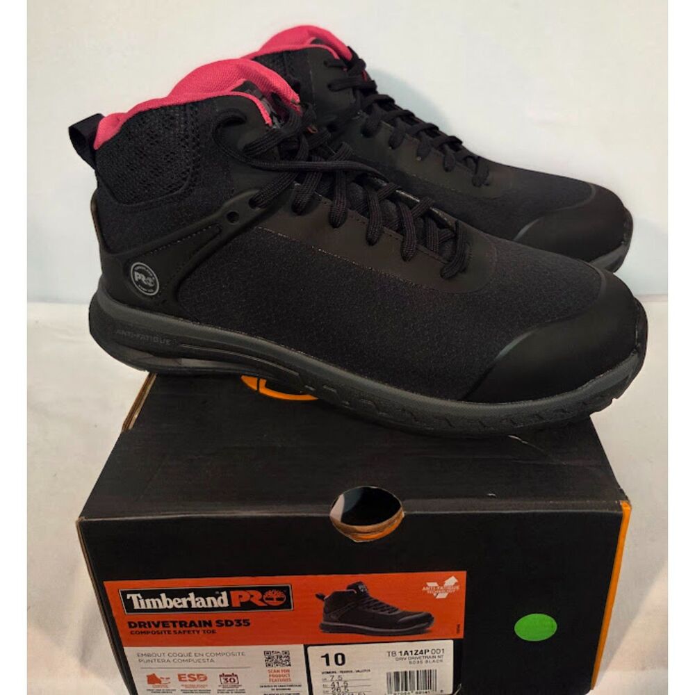 Timberland PRO Drivetrain SD35 Womens Composite Toe Work Shoes 10 TB1A1Z4P001